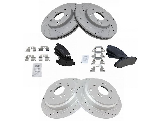 DIY Solutions Brake Pad and Rotor Kit