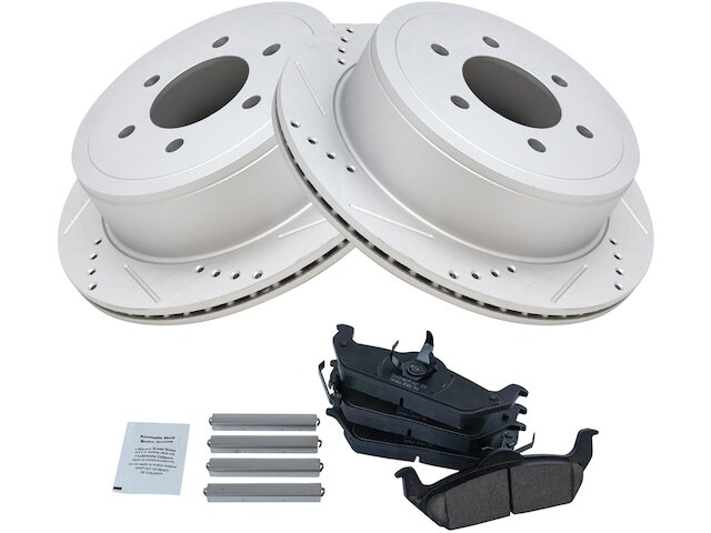 TRQ Brake Pad and Rotor Kit